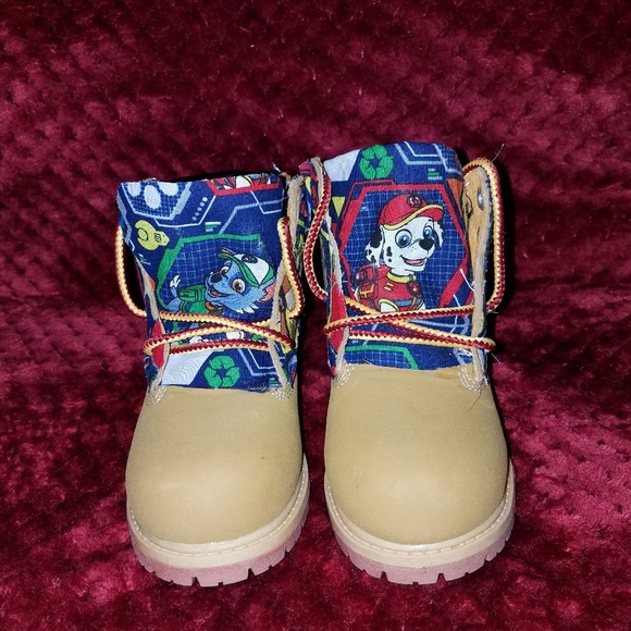 paw patrol timberland boots